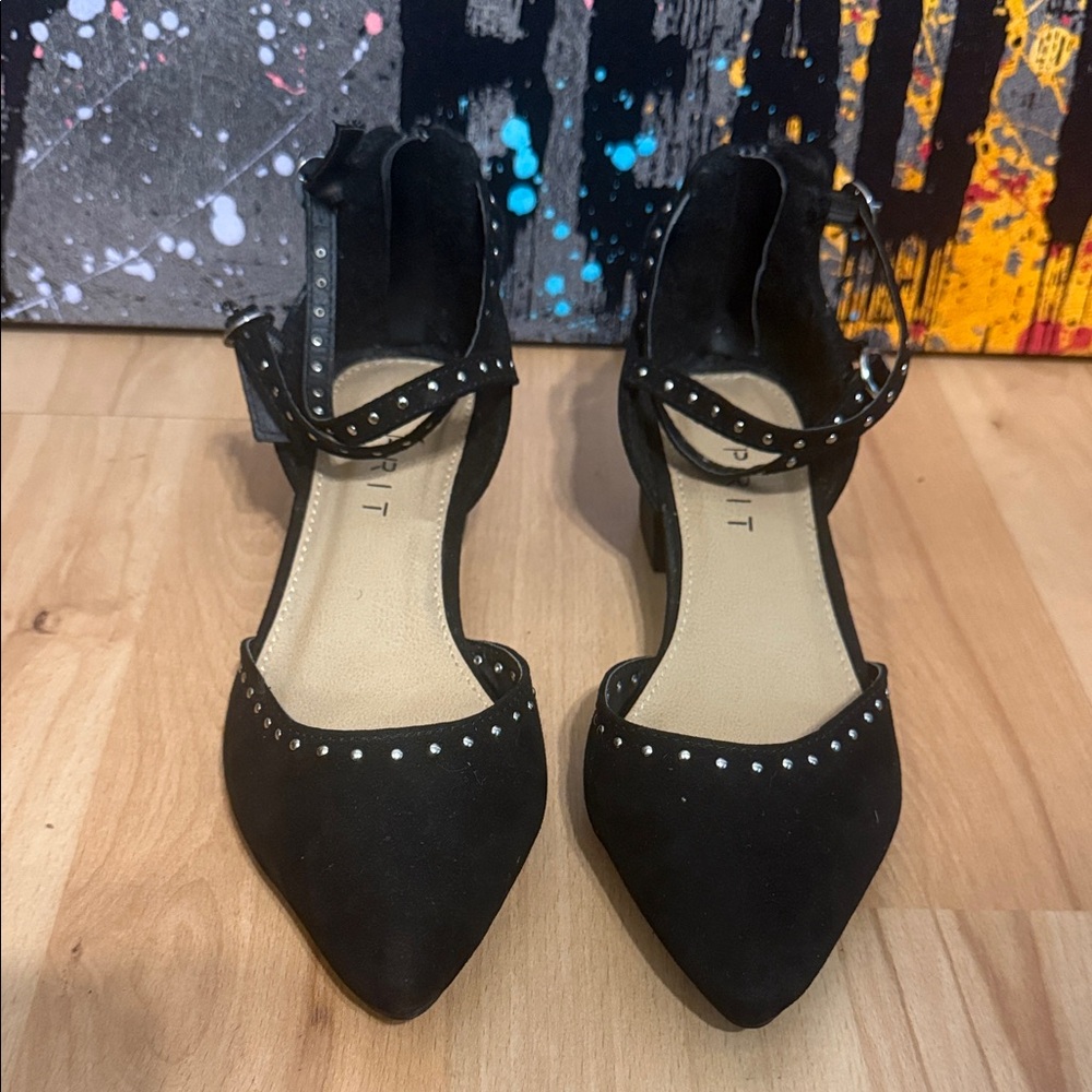 * 👠✨3 for $45 Esprit Black Studded Heels